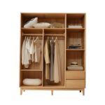 Mori Oak Wardrobe - Image 2