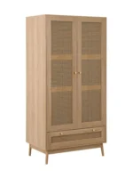Drawer Rattan Wardrobe - Image 2