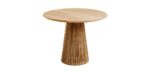 Fluted Round Dining Table
