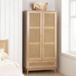 Drawer Rattan Wardrobe - Image 3
