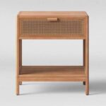 Cleo Cane Bedside Table - Image 2