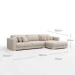 Fraser L-Shape Sofa - Image 3